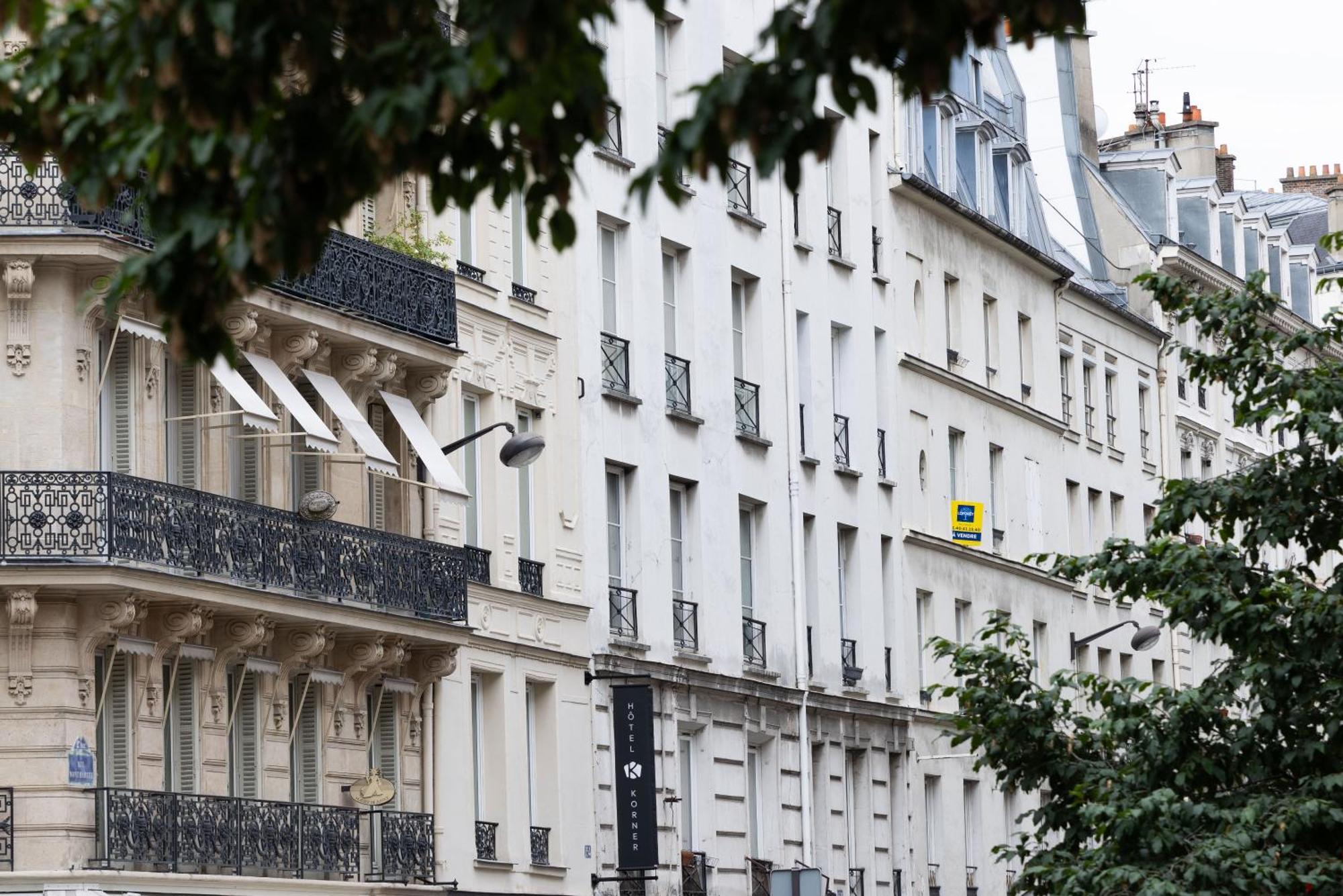 Hotel Korner Opera Paris Exterior foto